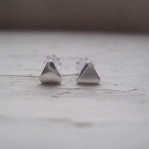 Small Triangle Earring Posts (for second, third, or fourth earring hole)