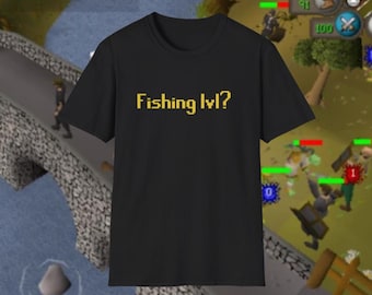 Fishing Level? T-Shirt: Funny Gamer Tee for Fishermen