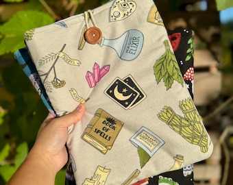 Funda mágica para libros, una funda adorable y misteriosa para proteger tus libros dondequiera que vayas. Unidades limitadas.