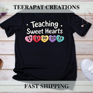 Valentine&#39;s Day Teacher T-Shirt | Love Teacher Shirt | Teacher Valentine&#39;s Day Gift | Teaching Shirt | Gifts for Men Women