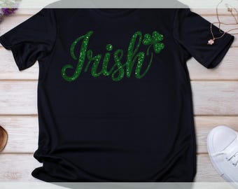 Camiseta irlandesa | Camiseta do Dia de São Patrício para homens e mulheres | Camiseta com trevo da sorte irlandês | Presente para o Dia de São Patrício