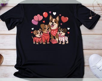 My Dog Is My Valentine Shirt | Valentine Dog Shirt | Dog Mom Gift | Pet Lover Valentine Shirt | Valentines Day Dog | Gifts for Men Women