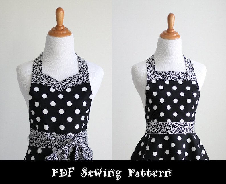 Apron Pattern PDF Women's Full and Half - the LUSCIOUS LAYERS - Instant ...