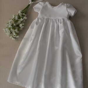 Baptism Blessing Christening Dress PDF Sewing Pattern for Baby - #231 Faith Infant Dress - sizes Preemie thru 36 months image 4
