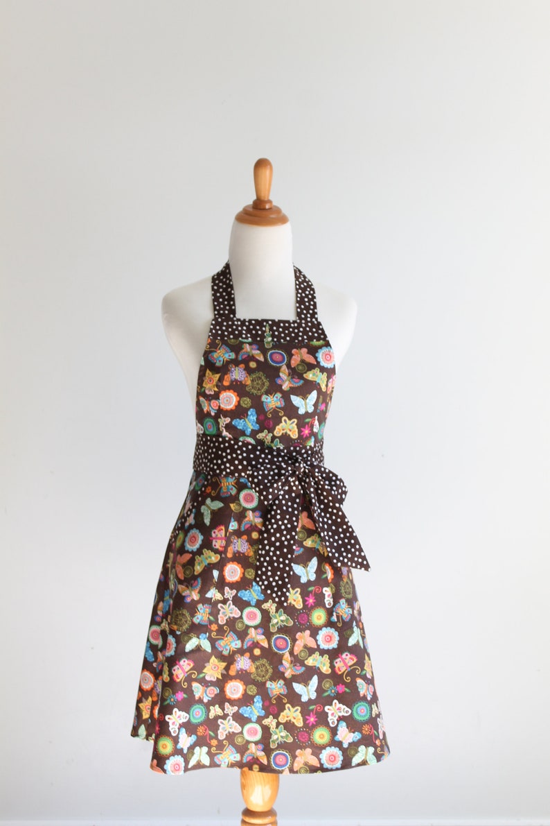 Apron PDF Pattern Women's Full and Half The CRAZY DAISY Instant Download Sewing Pattern 103 image 10