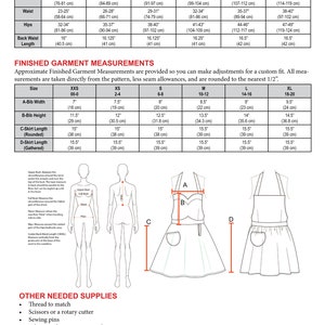 The SUPER WONDER HERO Woman's Apron Instant Download pdf Sewing Pattern 126 Sizes XXSmall thru XLarge 0-20 image 6