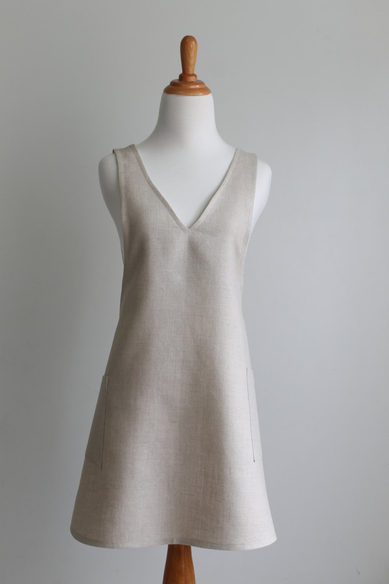 Pinafore Apron Sewing Pattern PDF the BACK WRAP Instant - Etsy