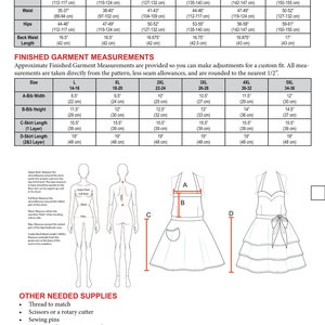 Plus Size Curvy Apron Sewing Pattern PDF Women's Full and Half the ...