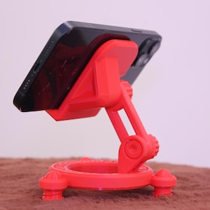 3D Printed Rotating Phone Stand – Sturdy, Adjustable, Innovative