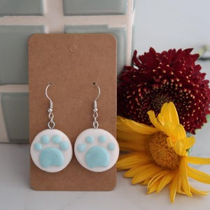 Paw Print Earrings