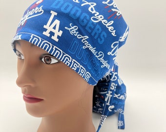 Dodgers Scrub Cap, Dodgers Ponytail Scrub Cap, vier Stile