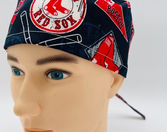Boston Red Sox Scrub Cap, Red Sox Scrub Cap, Red Sox Surgery Cap, four styles
