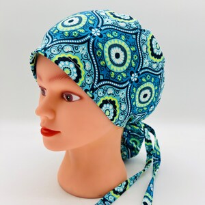 Ponytail Scrub Cap, Women’s Scrub Cap, four styles