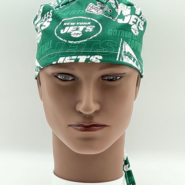Jets Scrub Cap, New York Jets Surgical Cap, four styles