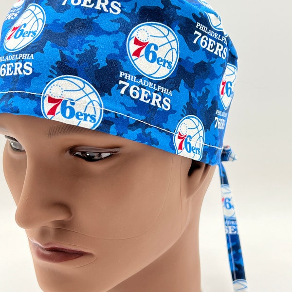 Philadelphia 76ers Scrub Cap, 76ers Scrub Cap, four styles