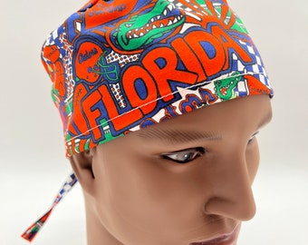 Gators Scrub Cap, Florida Surgical Cap, four styles