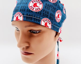 Boston Red Sox Scrub Cap, Red Sox Scrub Cap, Red Sox Surgery Cap, four styles