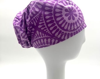 Geometric Euro Scrub Cap, OR cap, satin lining option, five styles available