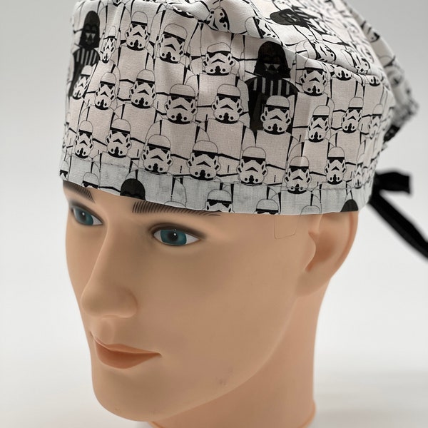 Star Wars Scrub cap, Star Wars Stormtrooper Scrub Cap, Surgical Scrub Cap, four styles