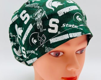 Michigan State Scrub Cap, Spartans Euro Cap, four styles