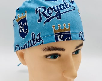 Kansas City Royals Scrub Cap, KC Royals Scrub Cap, Surgery Cap, four styles