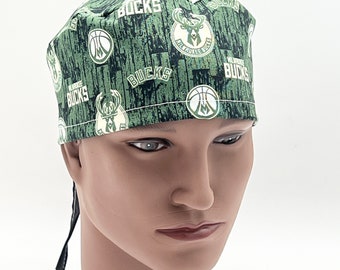 Milwaukee Bucks Scrub Cap, Bucks Scrub Cap, four styles