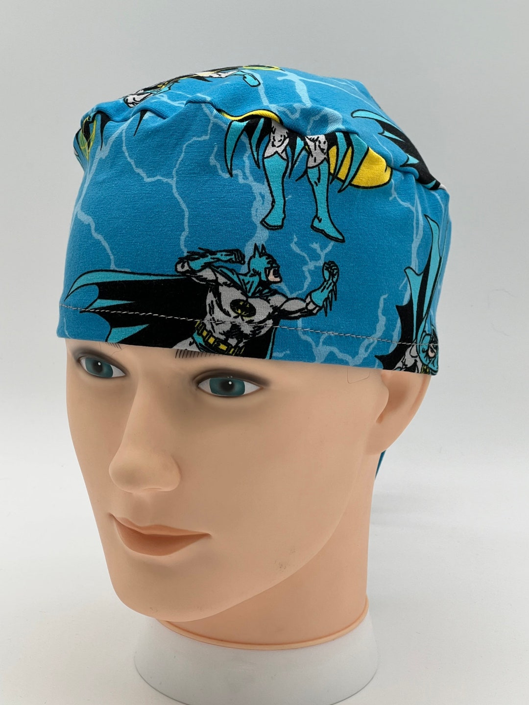 Batman Scrub Cap Surgical Scrub Cap Vet Tech Gift Doctor Etsy.de