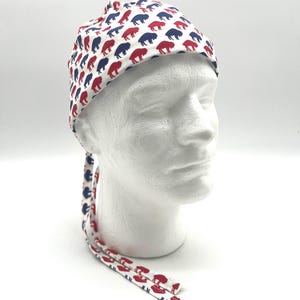 Buffalo Bills Men’s Scrub Cap: five styles available, Satin Lining Option