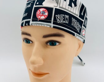 New York Yankees Scrub cap, Surgical Scrub Cap, Yankees scrub cap, four styles