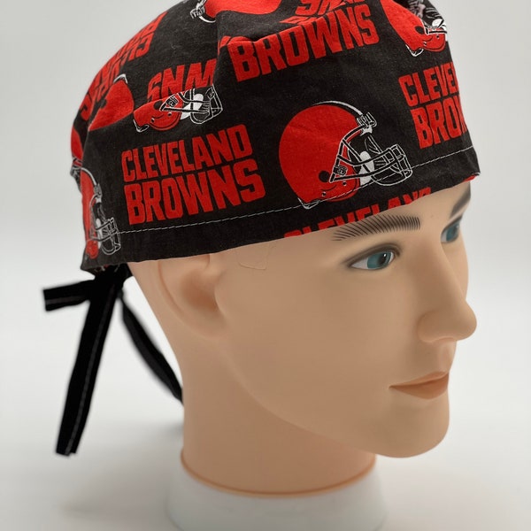Cleveland Browns Scrub cap, Surgical Scrub Cap, Browns scrub cap, gift for doctors