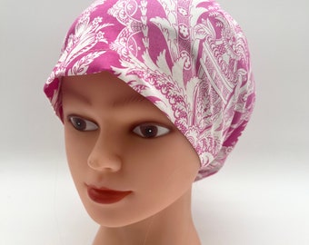 Rosa Blumen-Peeling-Mütze, Euro-Peeling-Mütze, Blumen-Chirurgie-Mütze, vier Stile