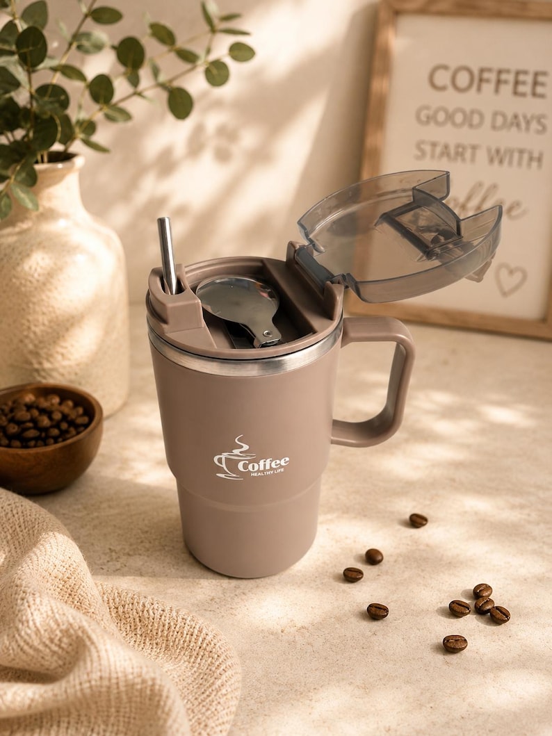 Personalized Coffee Lover Gift Box – Insulated Mug, Starbucks Flavors ...