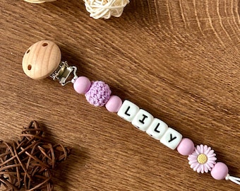 Attache-tétine personnalisée, attache-tétine personnalisée, attache-sucette, attache-tétine, attache-tétine, cadeau de baby shower, cadeau de naissance, cadeau de naissance