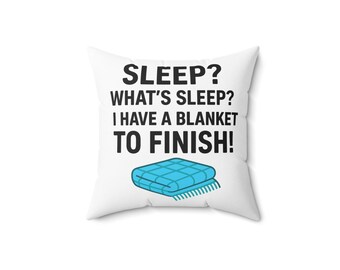 Almohada cuadrada de poliéster hilado