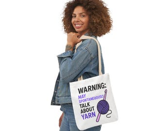 Advertencia: Puede que hable espontáneamente sobre el diseño de la bolsa de tela / tejido de punto y ganchillo.