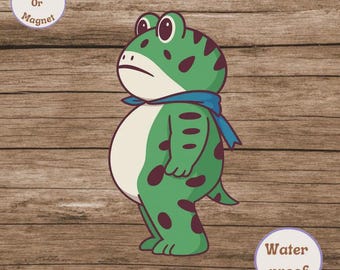 Pegatina/imán para coche de la Rana de Portland, pegatina antiICE, antisistema, resistencia, pegatina antiICE, pegatina proinmigrante