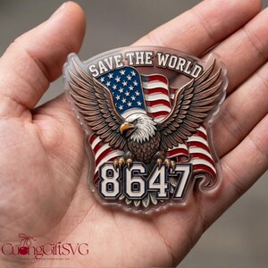 Botones de protesta contra Trump: Juicio político a Trump, Invocar la Enmienda 25, 86 47 Salvar el mundo. Pines acrílicos magnéticos B327