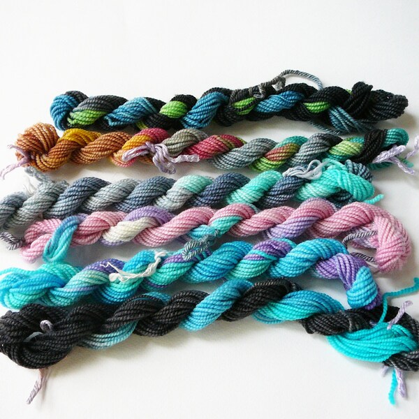 Pony Skeins--Antagonists handpainted superwash merino fingering weight sock yarn
