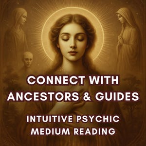Połącz się z przodkami i przewodnikami: intuicyjne czytanie medium psychicznego | Odkryj swoją ścieżkę duchową i mądrość przodków | Dokładny wgląd