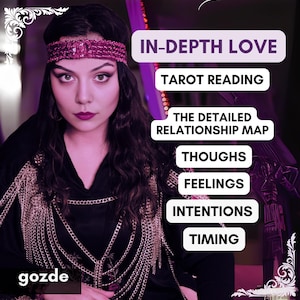Very Detailed Love In-Depth Reading Same Hour, Future Love Tarot Reading, Relationship Clairvoyant Reading, Taro Lover Gift, Love Prediction