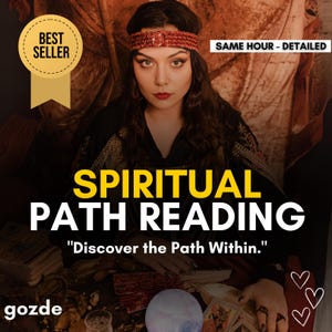 Spiritual Path Reading, Tarot or Psychic Insight, Same Hour Delivery, Personalized reading, Soul Purpose Guidance, Timing Clarity, love