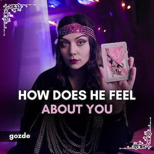 Was er für mich fühlt? Was sind seine Gefühle mir gegenüber? Liebeslesung, Psychische Lesung, Schnelle Tarot-Lesung, Lesung am selben Tag