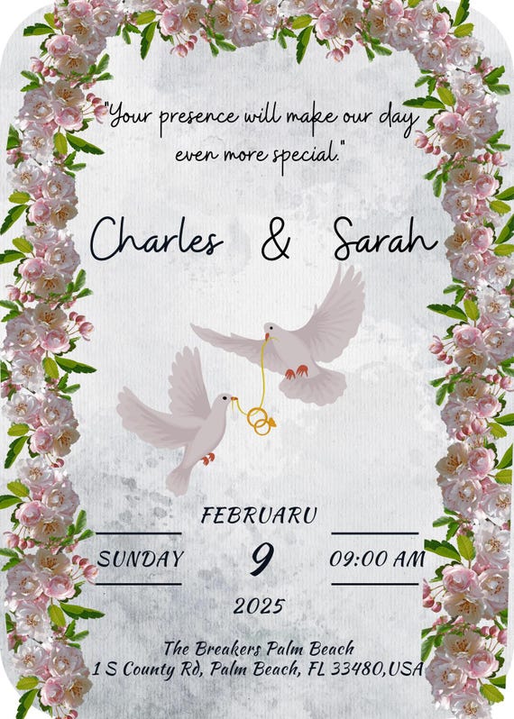 February Invite February Printable Invitation