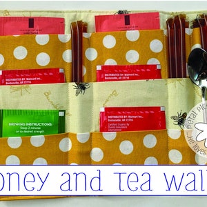 Honey and Tea Wallet Pattern image 1