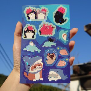Sea Serie Sticker Bogen