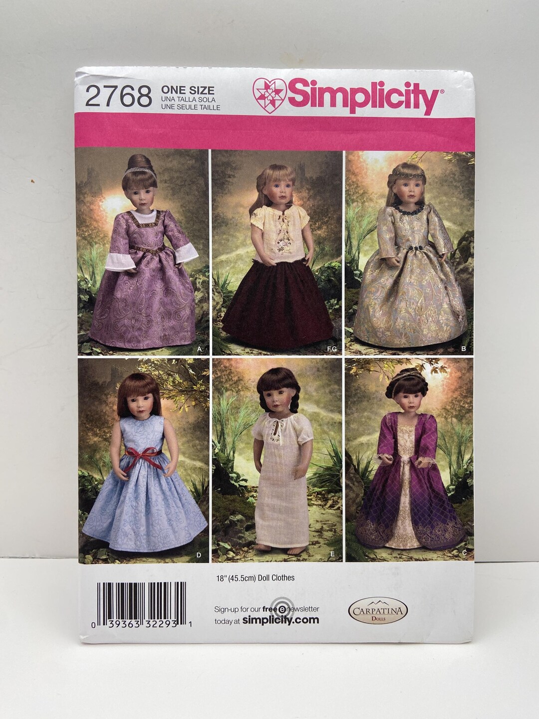 Simplicity 2768 Sewing Pattern 18