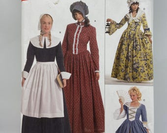 Patron De Couture Simplicity 3723 - Robe/Costume Colonial Pour Femme