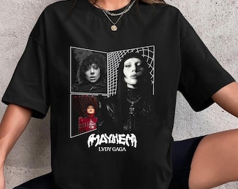 Lady Gaga the Mayhem Shirt, Graphic Lady Gaga Fan Shirt, Lady Gaga