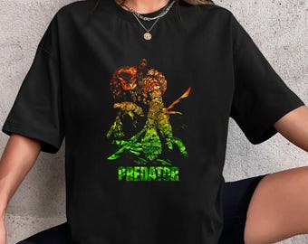 Vintage Predator Camo T-Shirt, Predator Shirt Fan Gifts, Predator Movie Shirt, Predator Vintage Shirt, Predator Sci-Fi Aliens Movie Shirt