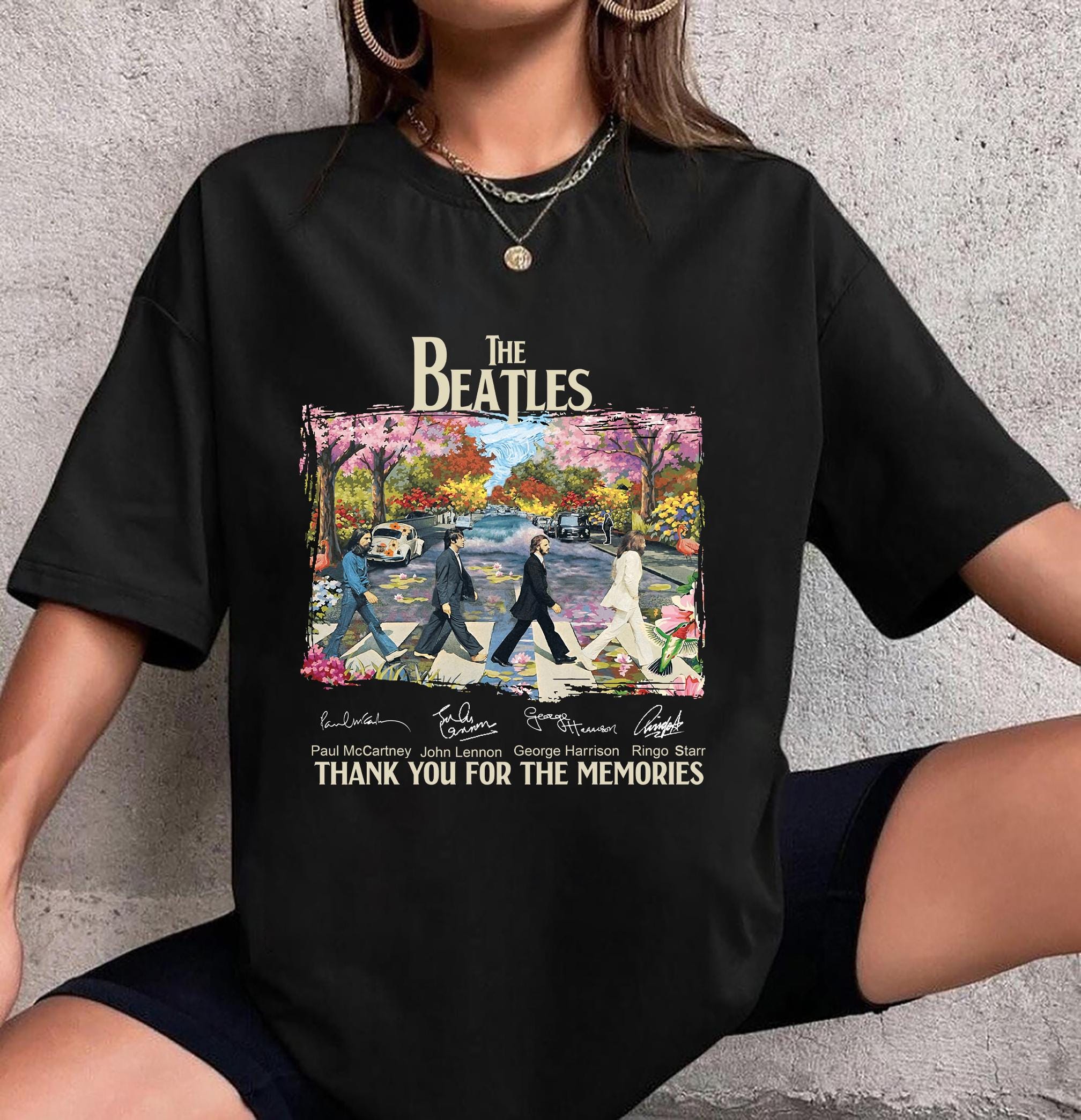 Beatles t shirts abbey road - Etsy 日本